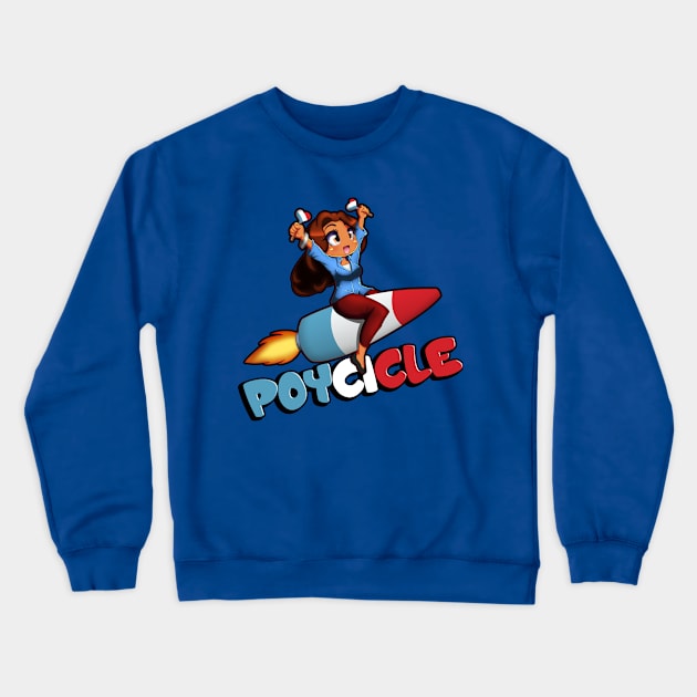 Poycicle Army Crewneck Sweatshirt by Poycicle